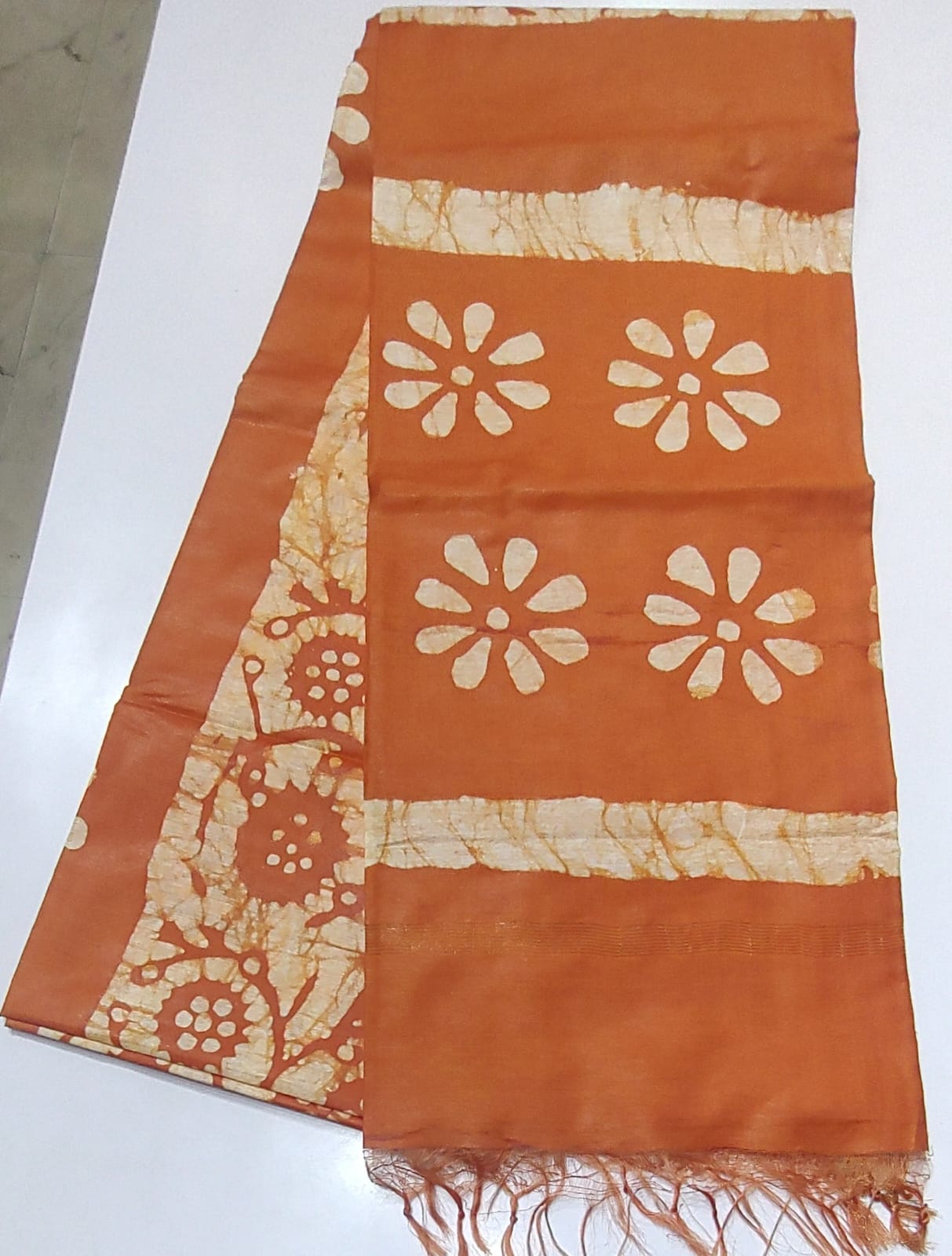 bartic print saree bartic print saree